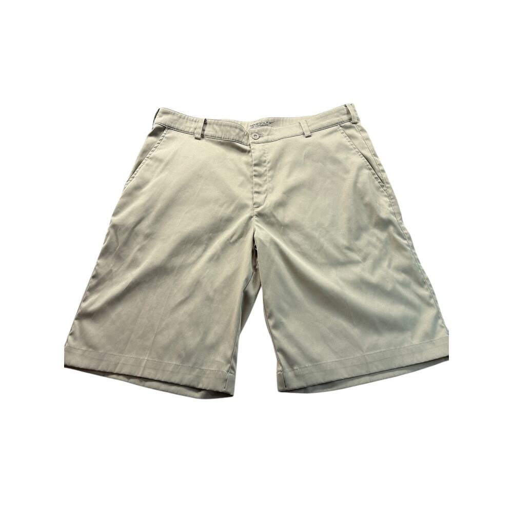 Nike Golf Tour Performance Men's Dri Fit Khaki Shorts Sz 34 *READ*